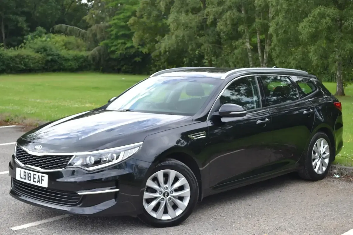 Used Kia Optima 139 HP (102 kW) 2018 Black Estate
