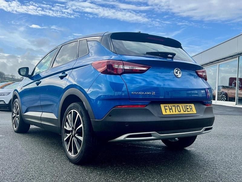 Used Vauxhall Grandland X Elite 128 HP (94 kW) 2021 Blue SUV