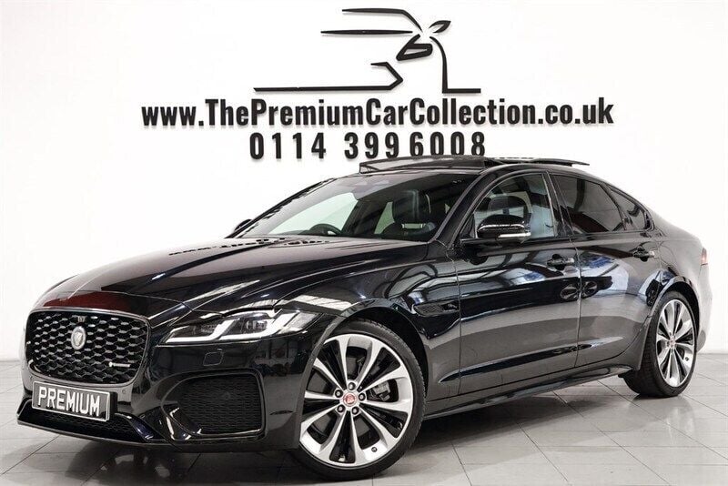 Black Used 2021 Jaguar XF R-Dynamic Sedan | £30,480 - Image 1/4