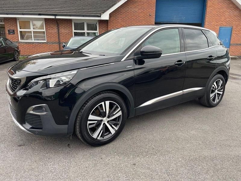 Used Peugeot 3008 GT-line 150 HP (110 kW) 2017 Black Hatchback
