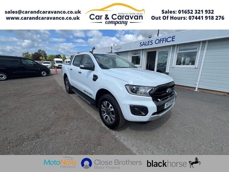White Used 2022 Ford Ranger Wildtrack Pickup | £14,450 - Image 1/4