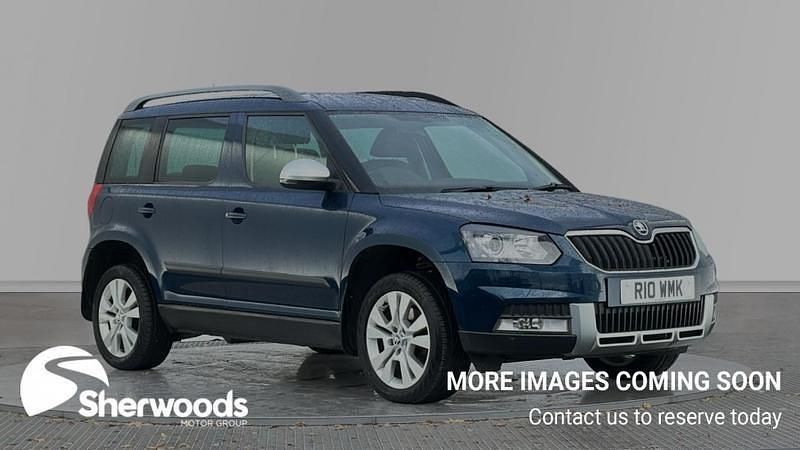 Blue Used 2015 Skoda Yeti Elegance SUV | £8,290 (Good price) - Image 1/4