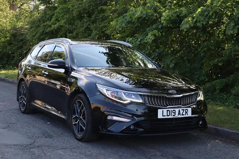 Black Used 2019 Kia Optima 2 Estate | £5,489 (A bit pricey) - Image 1/4