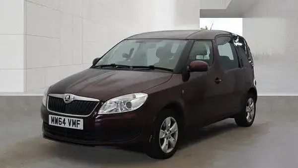 Used Skoda Roomster SE 105 HP (77 kW) 2014 Maroon MPV