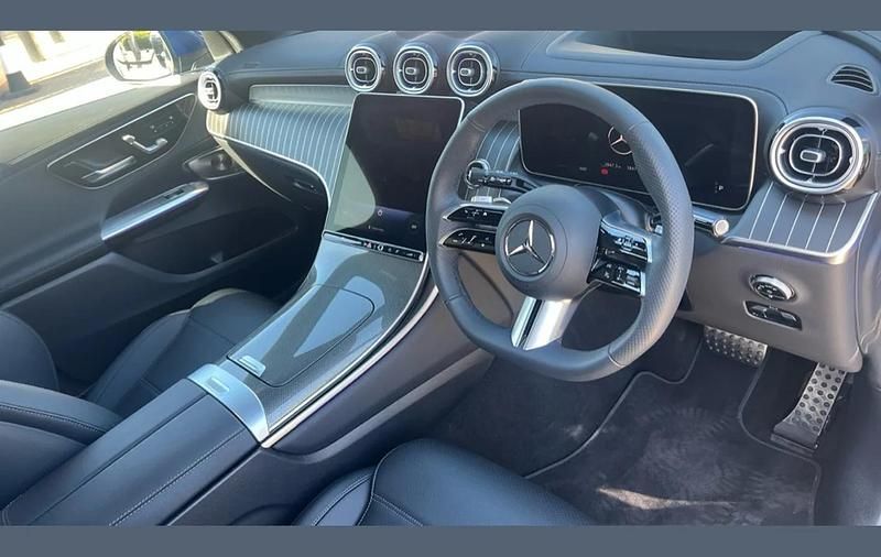 Used Mercedes GLC300 AMG Line Premium Plus 269 HP (197 kW) 2025 Spectral blue metallic SUV