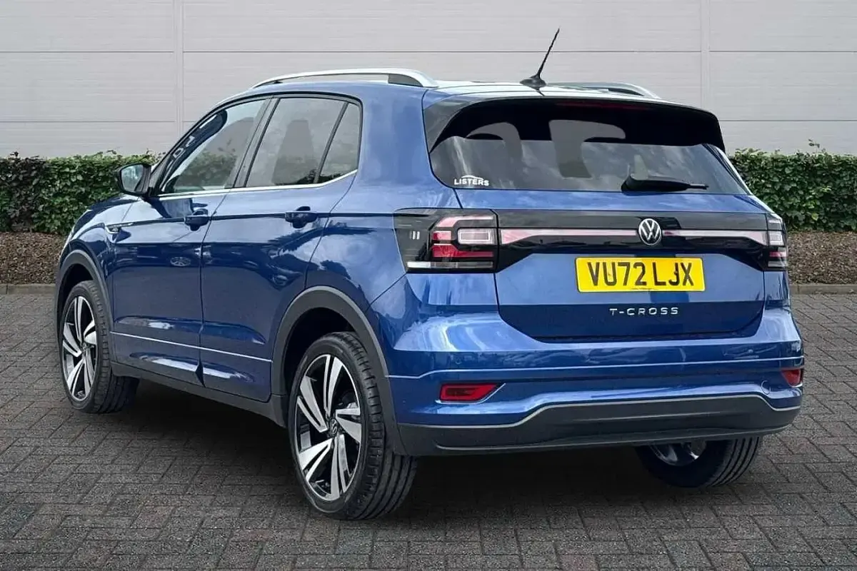 Used VW T-Cross R-line 110 HP (80 kW) 2022 Blue SUV