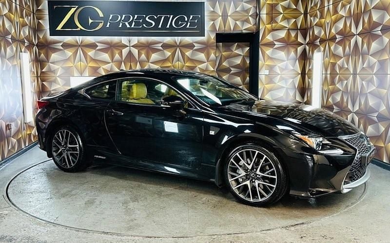 Black Used 2016 Lexus RC300h Sport Line Coupe | £18,995 (Fair price) - Image 1/3
