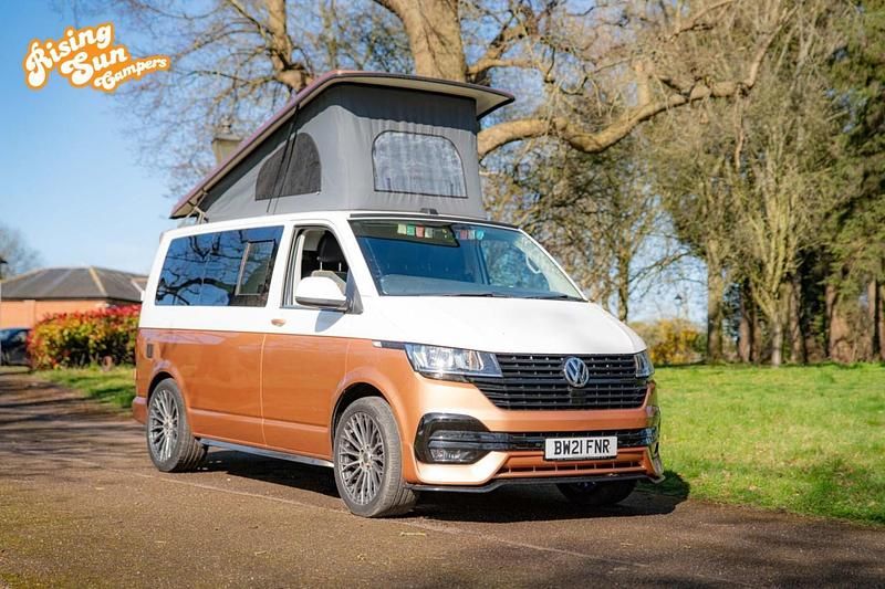 Begagnad VW Transporter Highline 2021 Vit Van