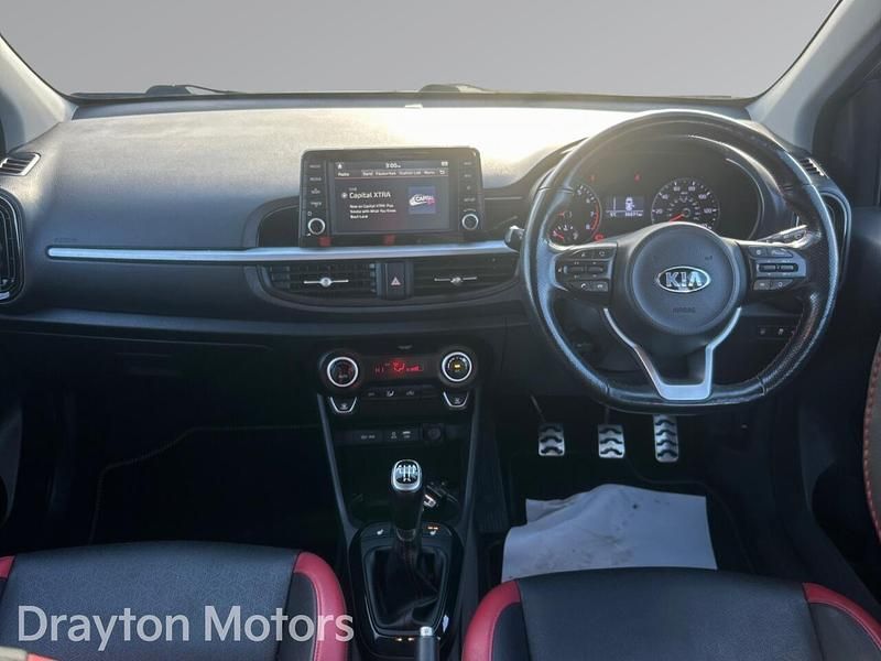 Used Kia Picanto GT-Line S 99 HP (72 kW) 2018 Black Hatchback