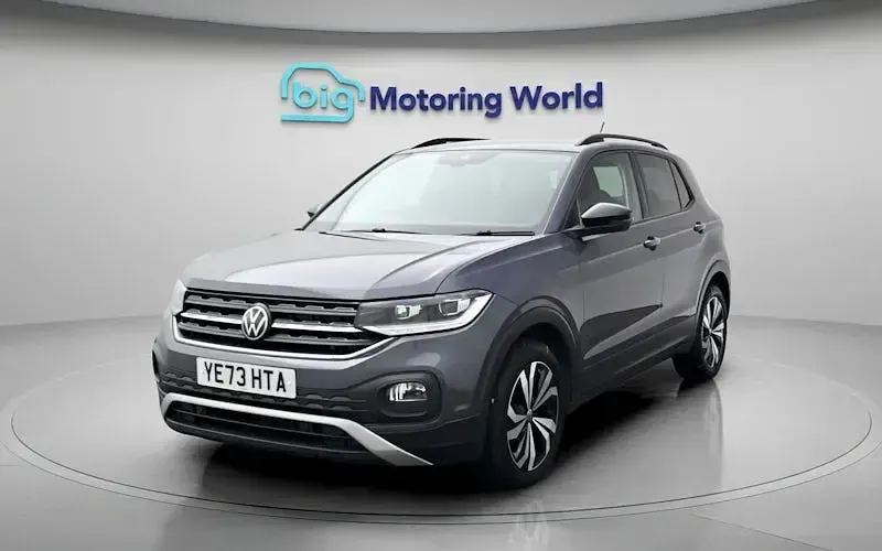 Used VW T-Cross Black Edition 110 HP (80 kW) 2024 Grey SUV