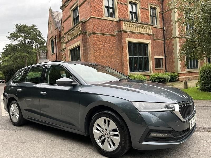 Grey Used 2021 Skoda Octavia SE Technology Estate | £10,481 (Good price) - Image 1/4