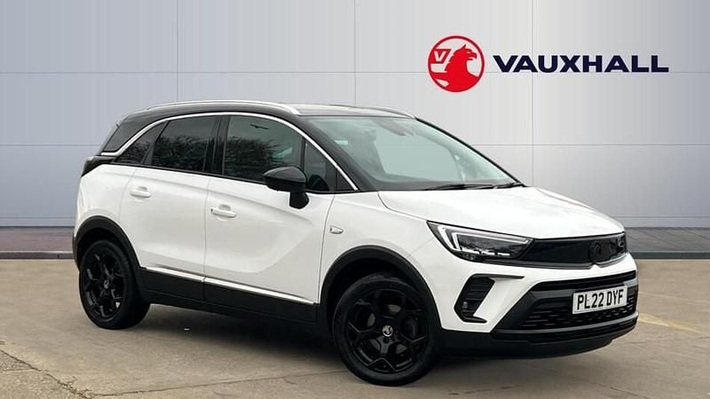 White Used 2022 Vauxhall Crossland Ultimate SUV | £12,519 (Fair price) - Image 1/3