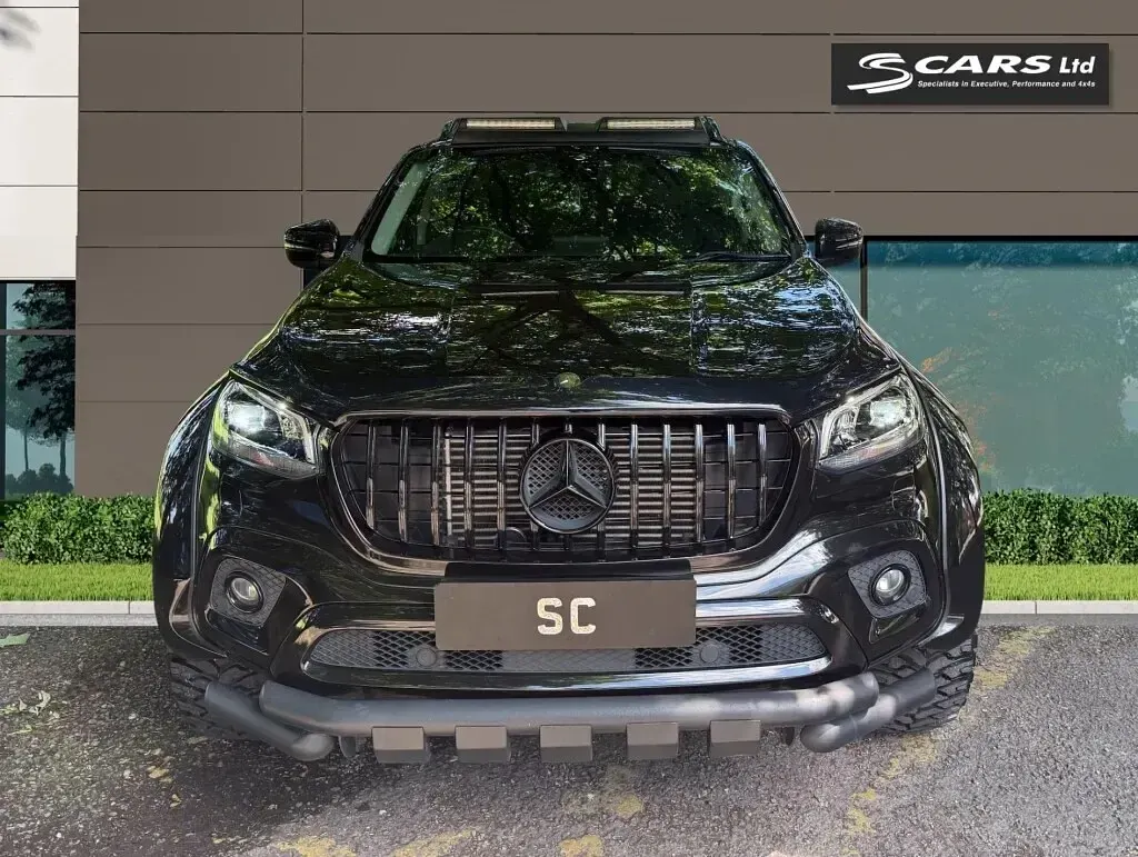Used Mercedes X350 2019 Black Pickup