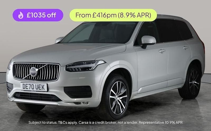 Gold Used 2020 Volvo XC90 Momentum SUV | £25,948 (Good price) - Image 1/2