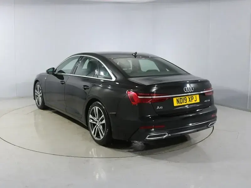 Used Audi A6 S-Line 204 HP (150 kW) 2019 Black Sedan