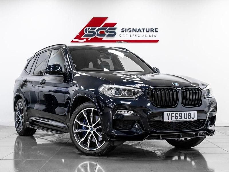 Black Used 2019 BMW X3 M Sport SUV | £24,395 (A bit pricey) - Image 1/3