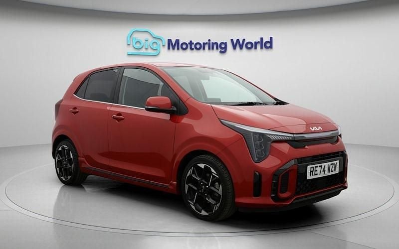 Used Kia Picanto GT-Line S 77 HP (56 kW) 2024 Red Hatchback