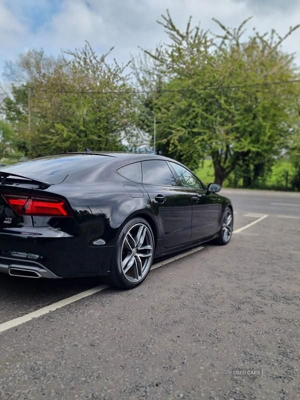 Used Audi A7 S-Line 2018 Black Hatchback