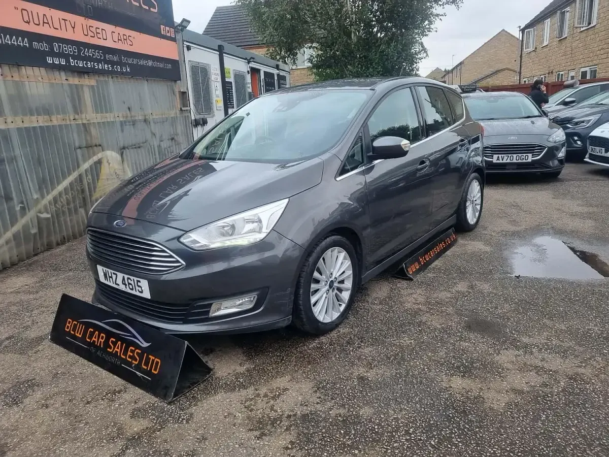 Used Ford C-MAX Titanium 123 HP (90 kW) 2018 Grey MPV