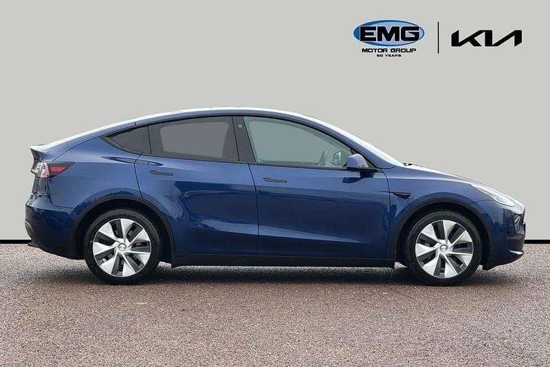 Used Tesla Model Y Long Range AWD 378 kW (514 HP) 2022 Blue SUV