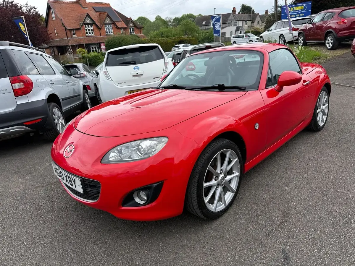 Used Mazda MX5 161 HP (118 kW) 2010 Red Cabriolet