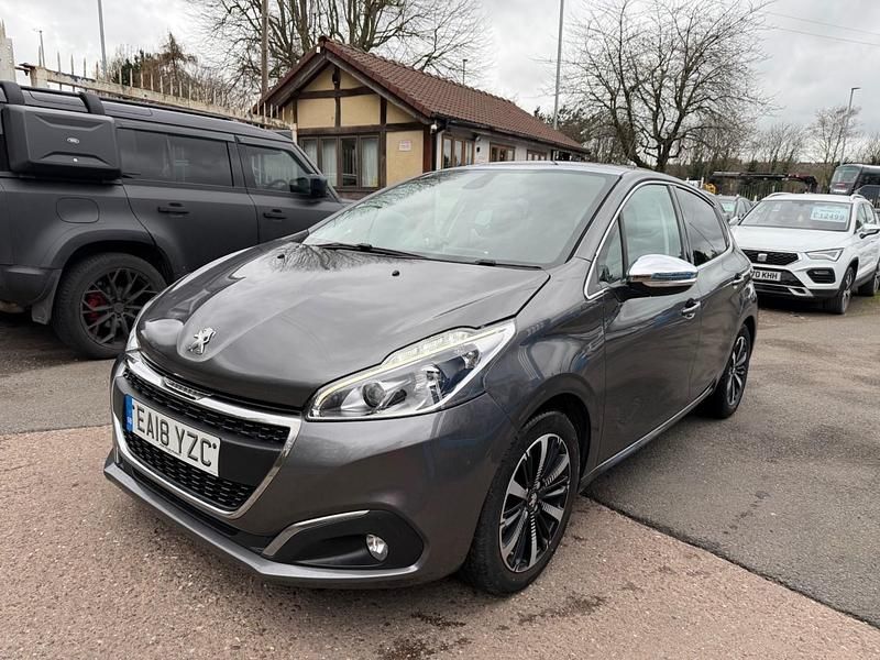 Used Peugeot 208 Allure Premium 2018 Grey Hatchback