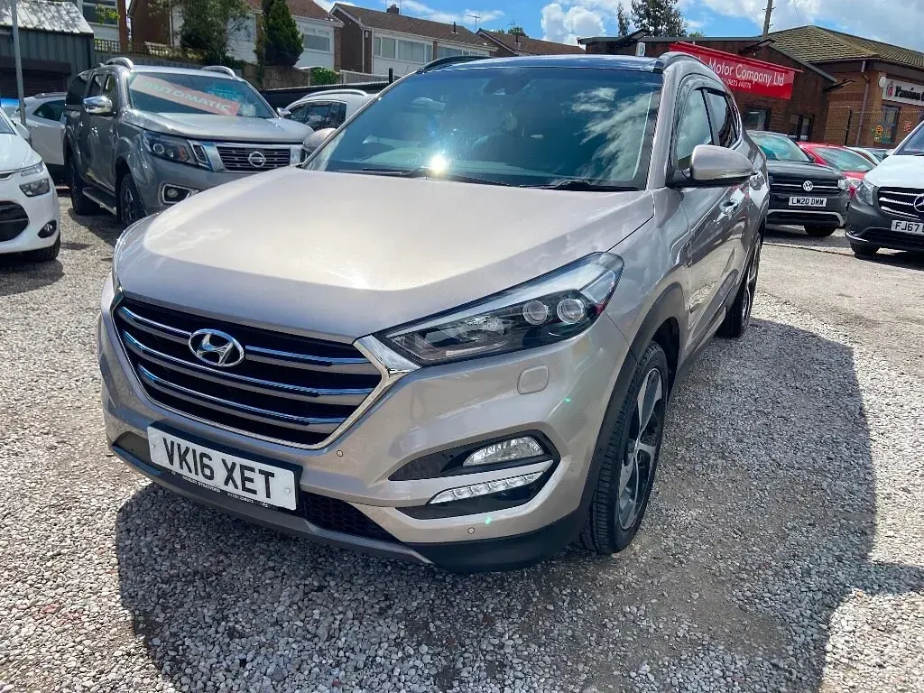 Używany Hyundai Tucson Premium SE 185 KM (136 kW) 2016 Beżowy SUV
