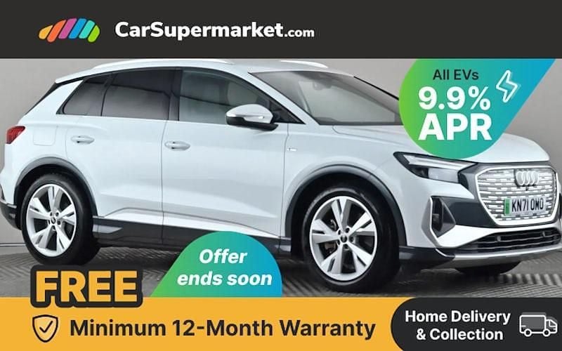 Used 2023 Audi Q4 e-tron S-Line SUV | £24,197 (Super price) - Image 1/3
