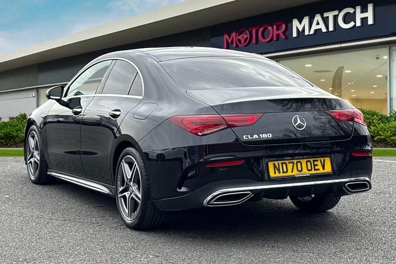 Used Mercedes CLA180 AMG line 2020 Black Sedan