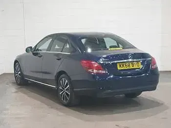 Used Mercedes C200 SE 184 HP (135 kW) 2019 Blue Sedan