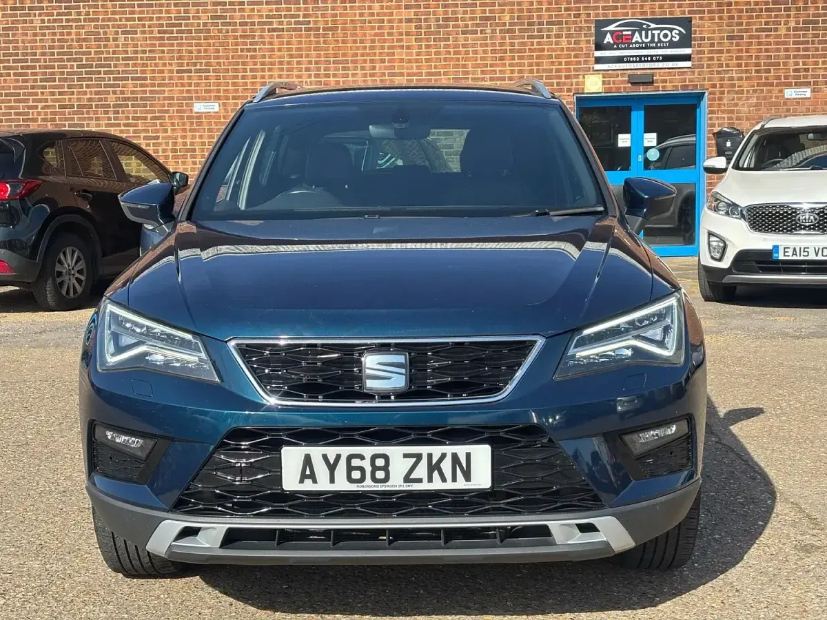 Used Seat Ateca 4Drive 150 HP (110 kW) 2018 Blue SUV