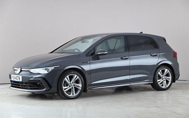 Usado VW Golf VIII R-line 150 CV (110 kW) 2022 Gris Utilitario