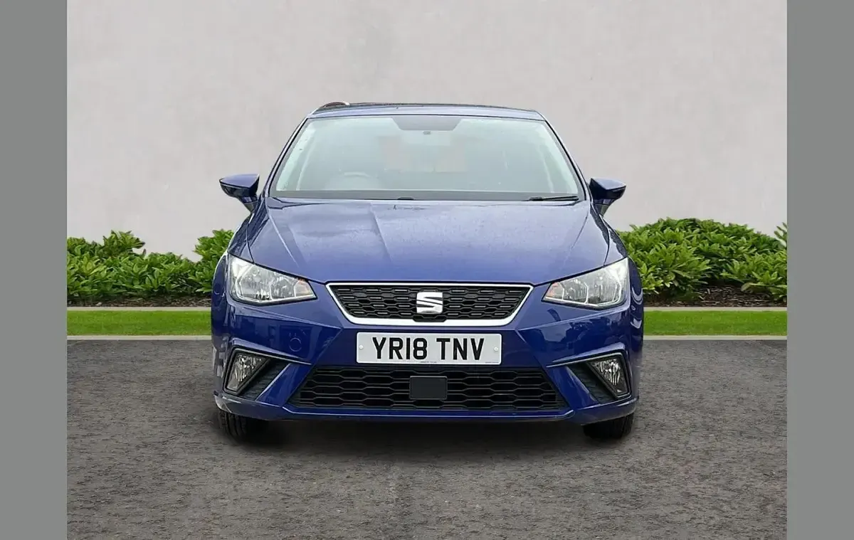 Used Seat Ibiza SE Technology 73 HP (53 kW) 2018 Blue Hatchback