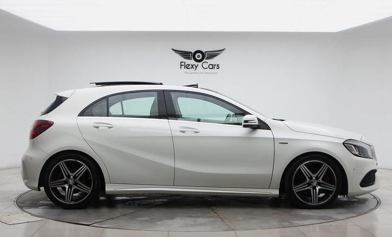 Used Mercedes A250 AMG 2016 White Hatchback