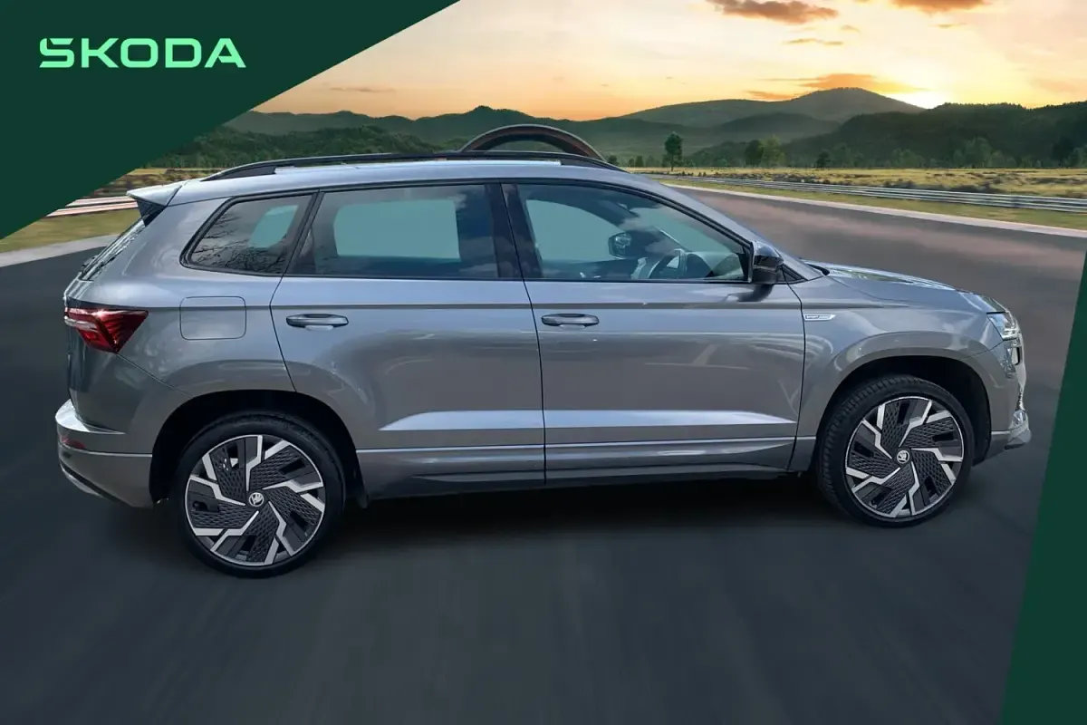 Used Skoda Karoq SportLine 150 HP (110 kW) 2023 Grey SUV