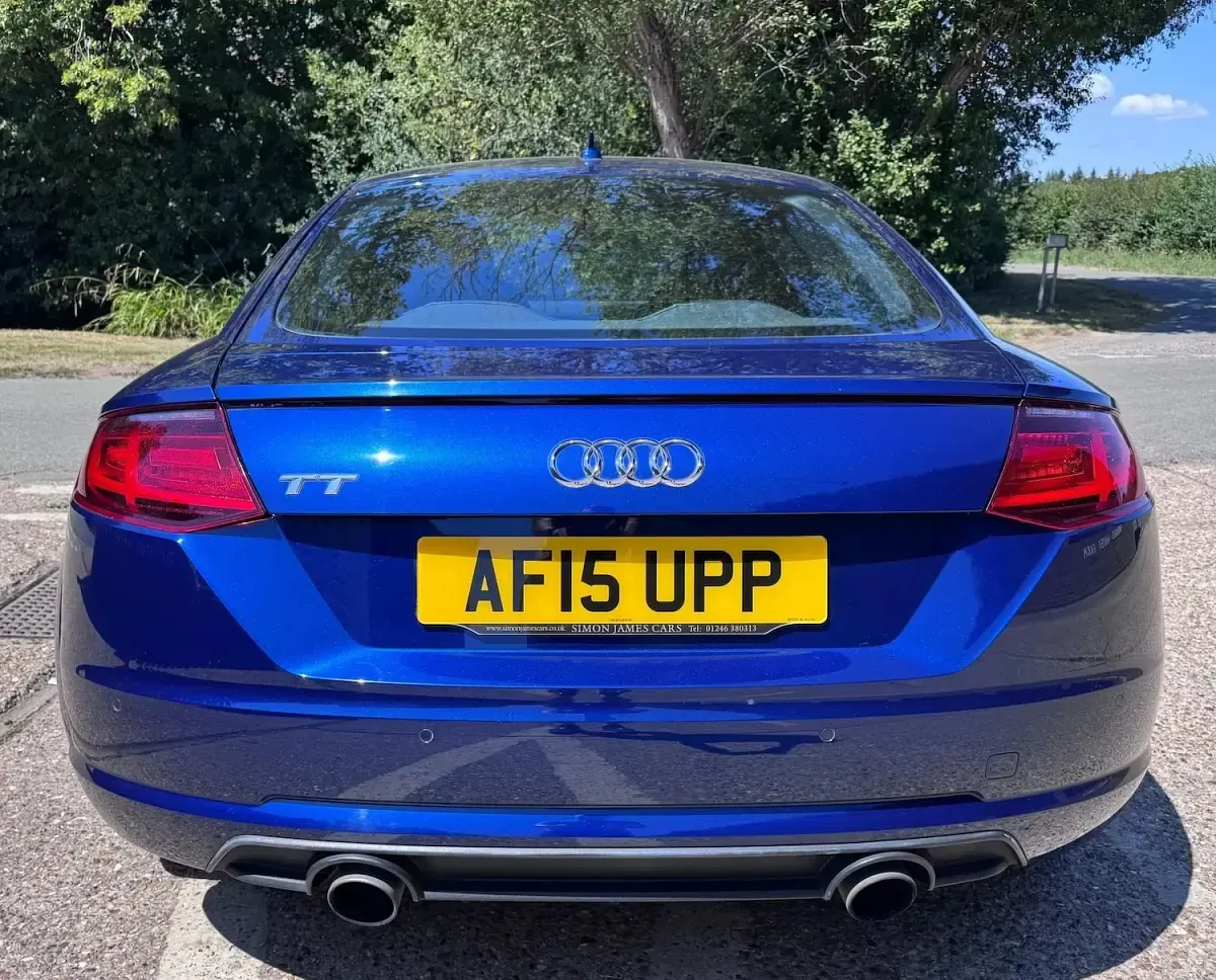 Used Audi TT Sport 230 HP (169 kW) 2015 Blue Coupe