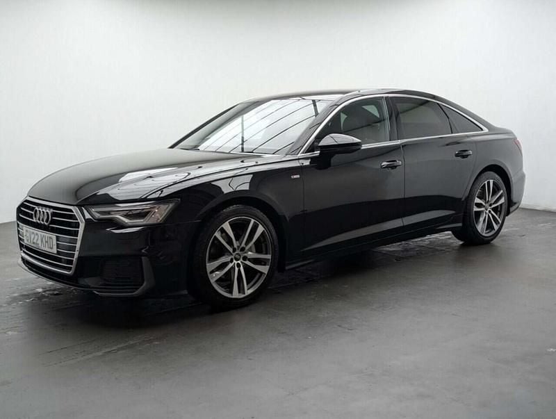 Used Audi A6 S-Line 204 HP (150 kW) 2021 Black Sedan