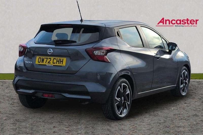 Used Nissan Micra Acenta 91 HP (66 kW) 2022 Grey Hatchback