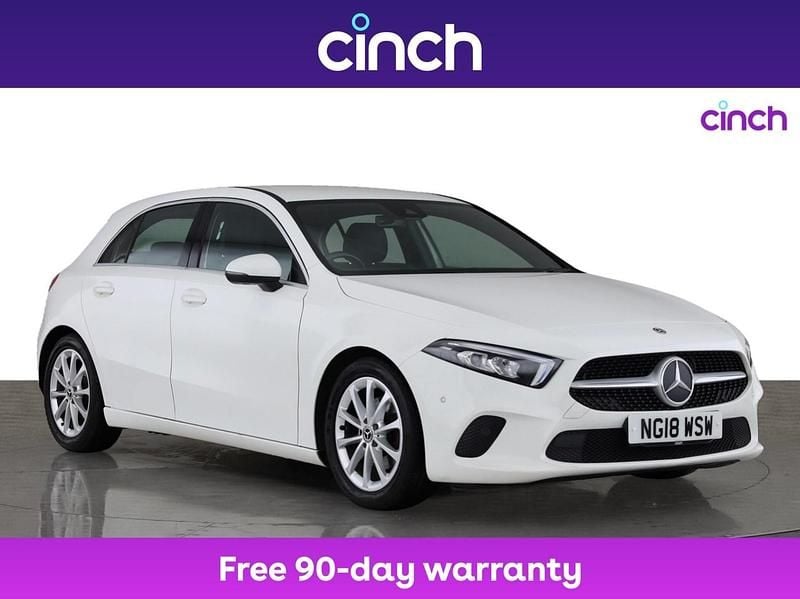 White Used 2018 Mercedes A200 Executive Hatchback | £13,649 (Fair price) - Image 1/3