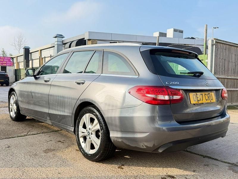 Begagnad Mercedes C200 Executive 184 HK (135 kW) 2017 Grå Kombi