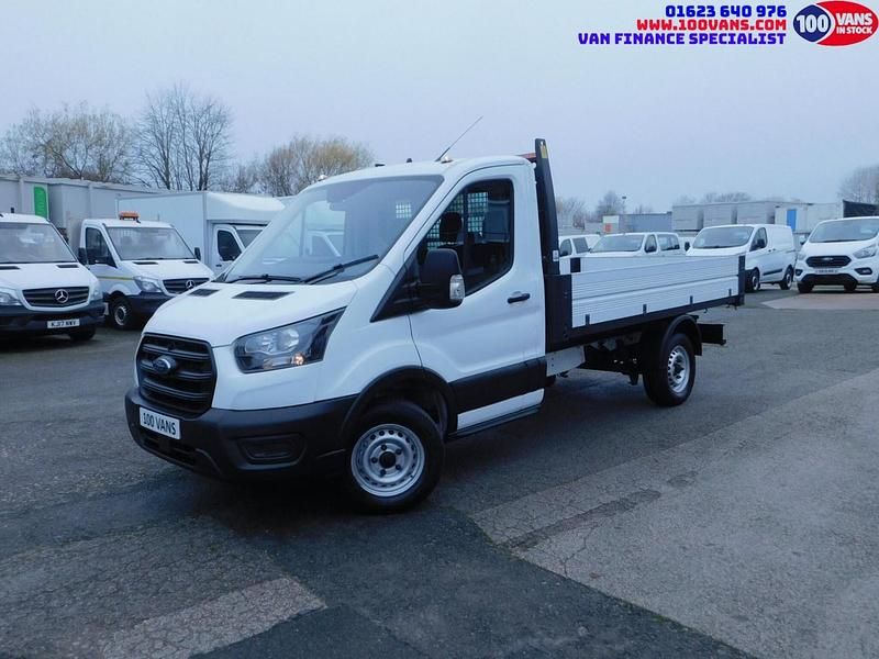 Used Ford Transit S 130 HP (95 kW) 2021 White Cabriolet