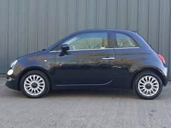 Used Fiat 500 Lounge 69 HP (50 kW) 2017 Black Hatchback