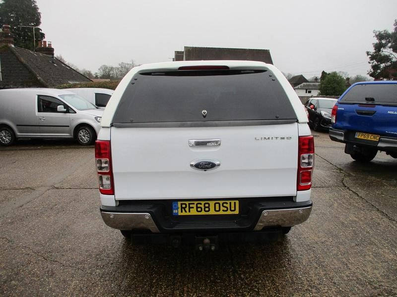 Used Ford Ranger Limited 2019 White Pickup