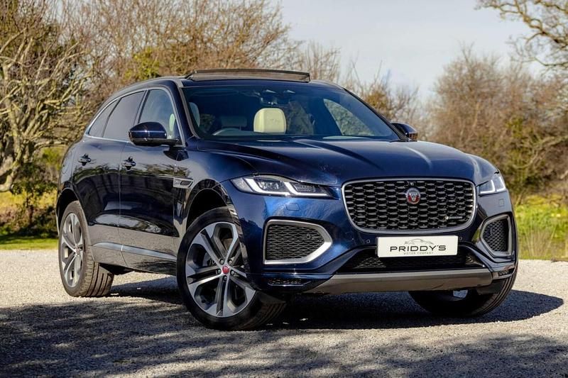 Used Jaguar F-Pace R-Dynamic 404 HP (297 kW) 2021 Blue SUV
