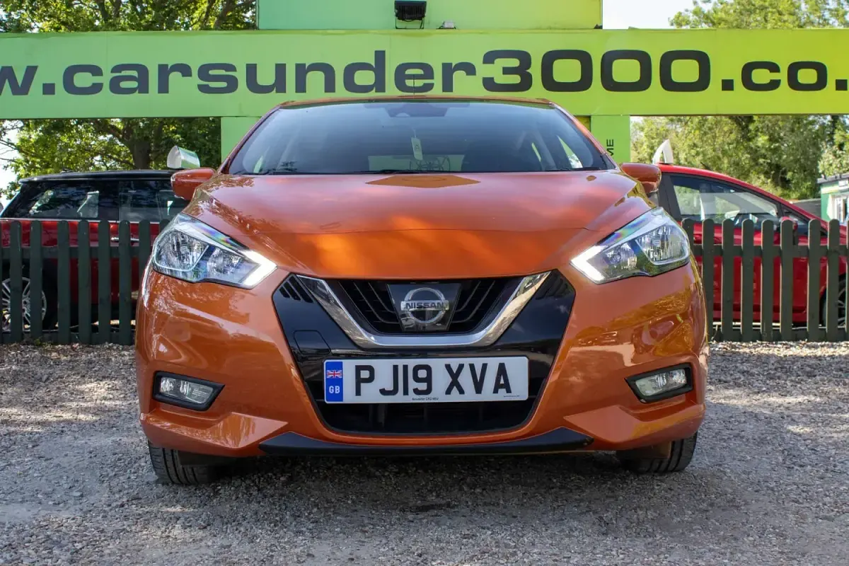 Used Nissan Micra N-Connecta 2019 Orange Hatchback