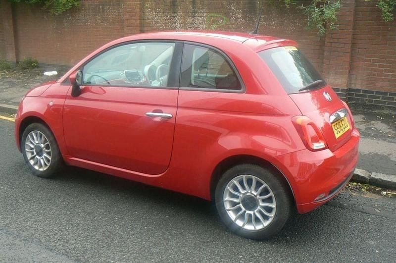Used Fiat 500 Pop Star 69 HP (50 kW) 2016 Red Hatchback