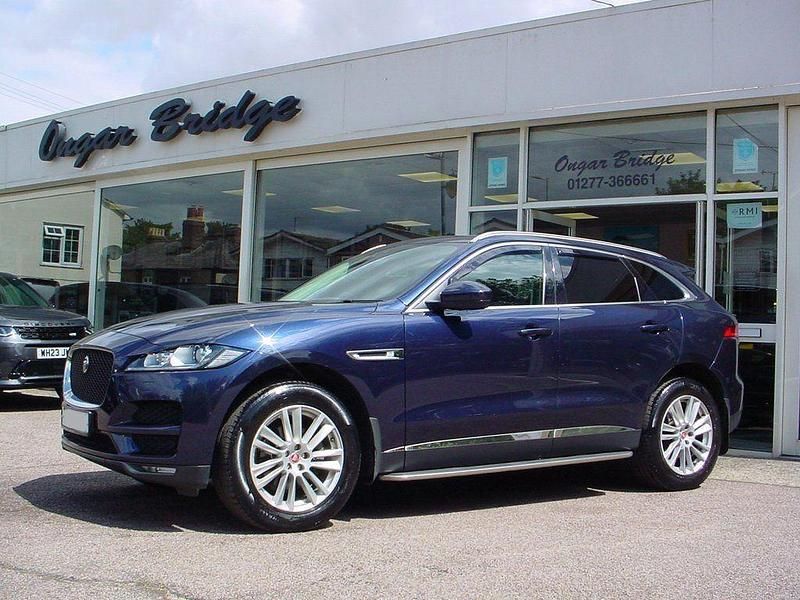 Blue Used 2017 Jaguar F-Pace Portfolio SUV | £16,950 (Fair price) - Image 1/4