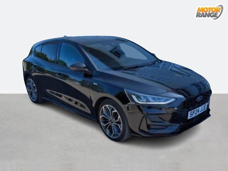 Black Used 2024 Ford Focus ST-Line X Hatchback | £18,895 (Fair price) - Image 1/1