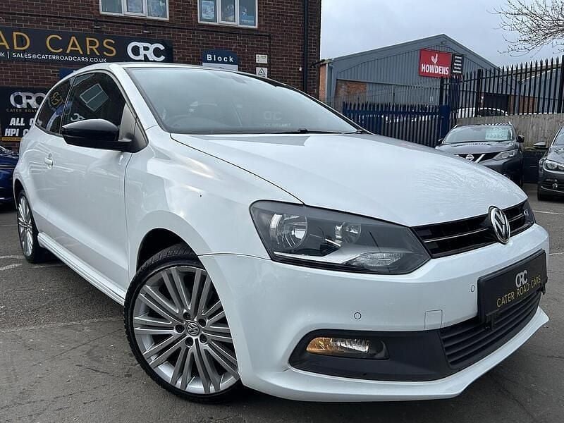 Used VW Polo BlueGT 150 HP (110 kW) 2016 White Hatchback