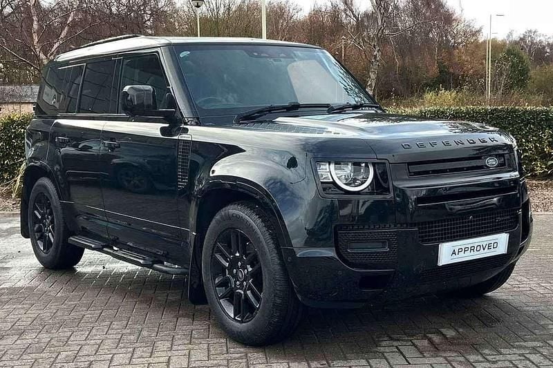 Black Used 2022 Land Rover Defender Dynamic SUV | £52,500 (A bit pricey) - Image 1/4